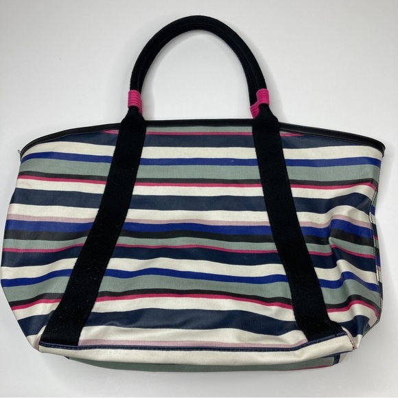 Fossil | Eliza Multi Color Stripe Tote Beach Bag - Picture 7 of 8